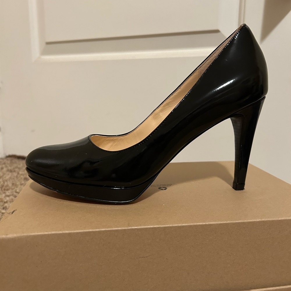 Cole Haan Black Patent Leather Heels